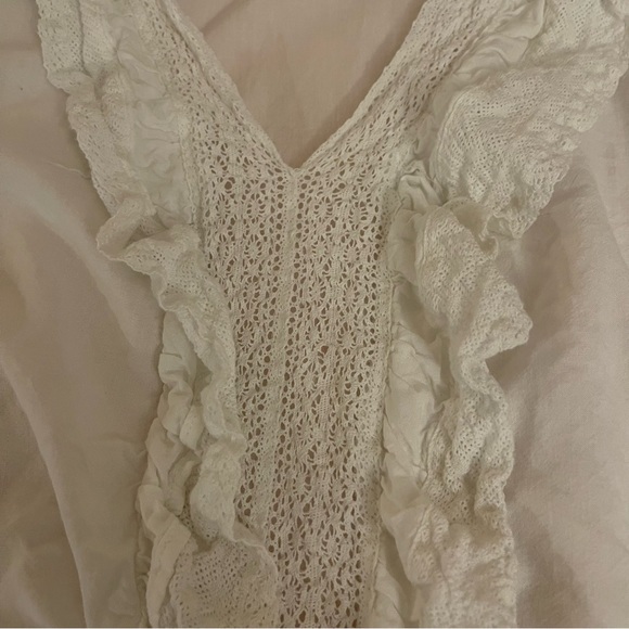 White top/bikini coverup, brand new - Picture 2 of 3